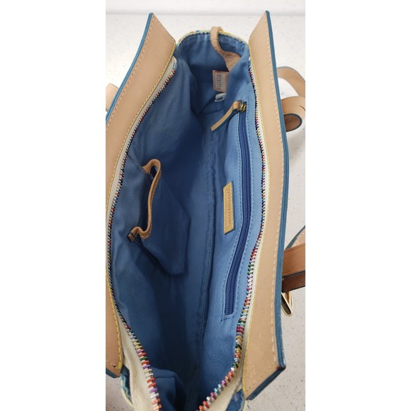 Vintage Barrel Mini Cream Ivery Jelly Dooney & Bourke Signature Hobo Bag - Picture 7 of 11